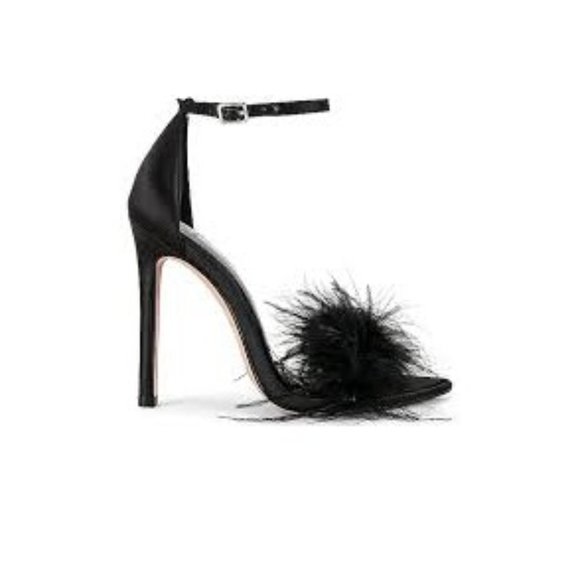 JLO Jennifer Lopez x REVOLVE Sunset Sandal in Black - Picture 1 of 7